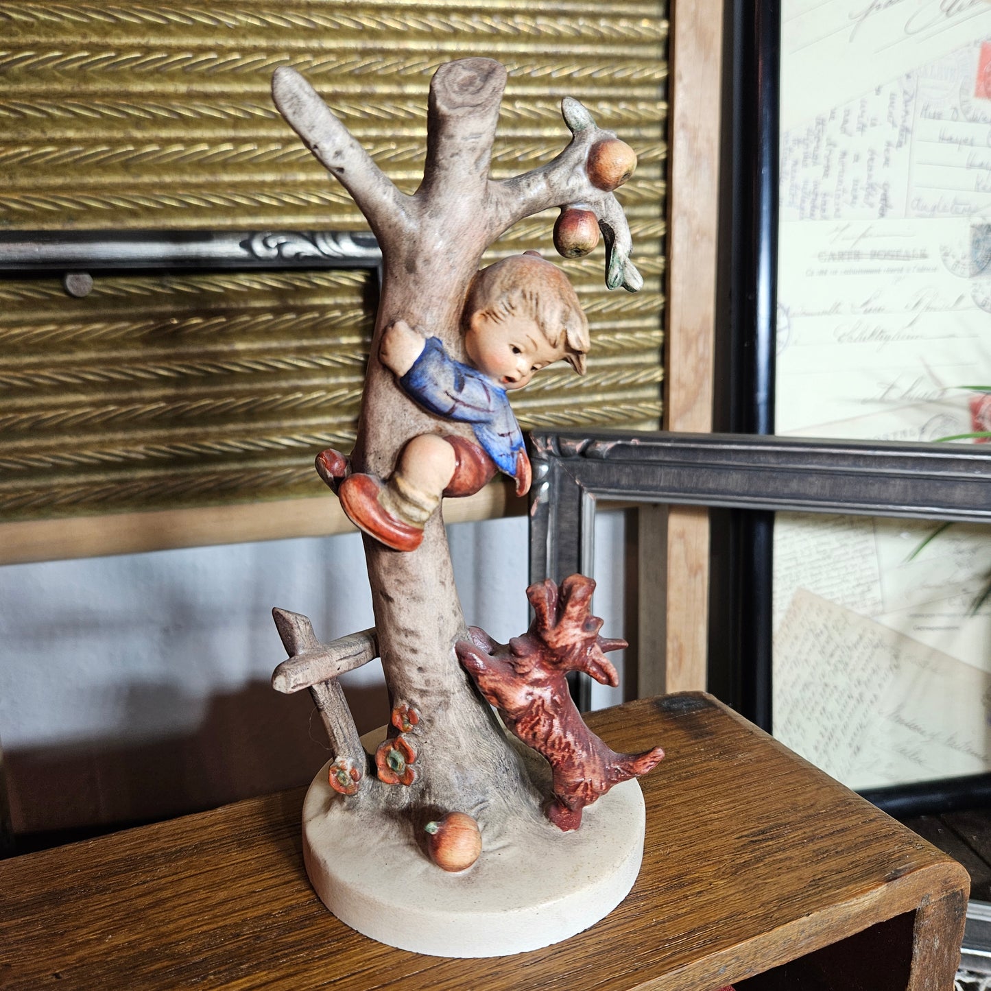 Vintage Hummel "Culprits" Figurine TMK1 Incised Crown