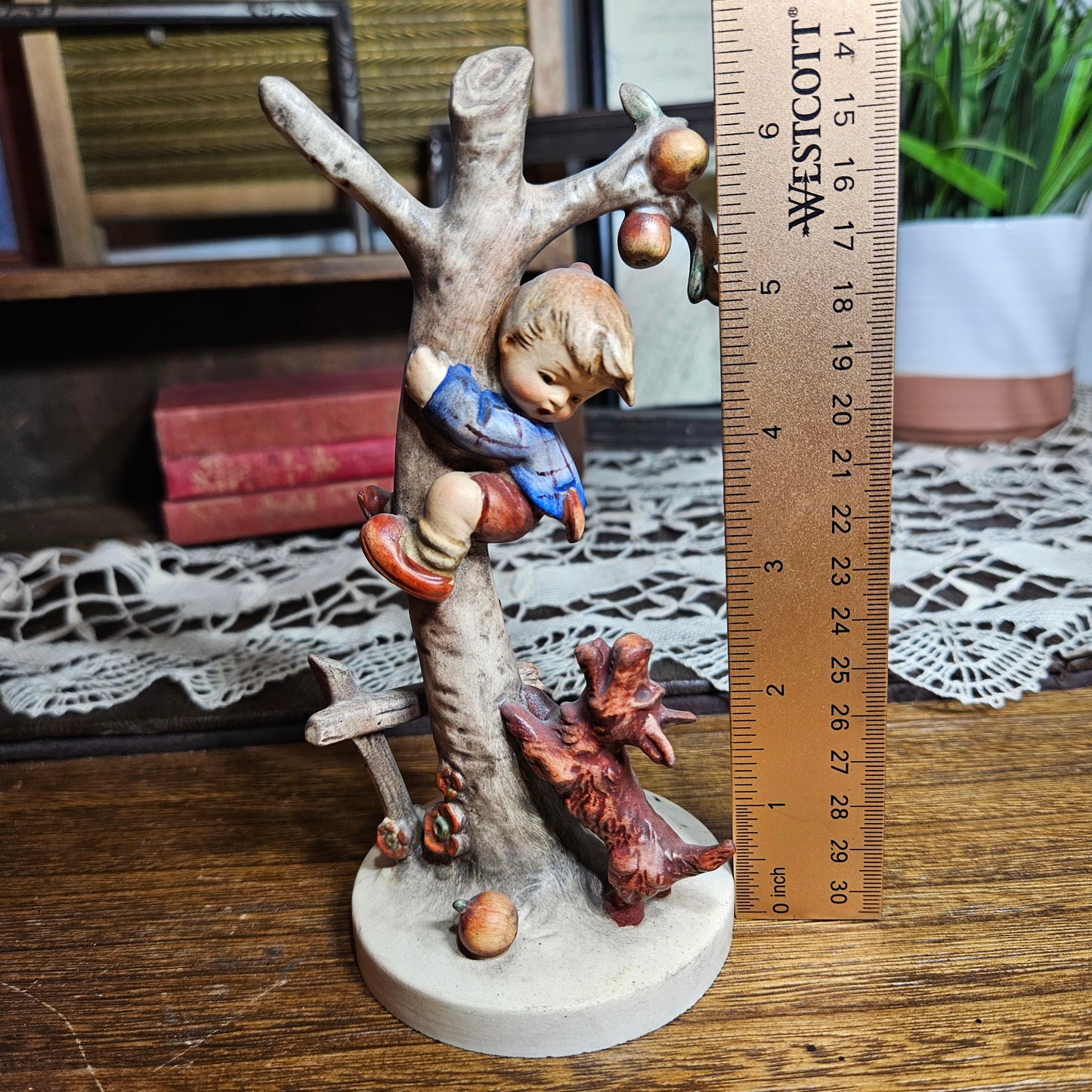 Vintage Hummel "Culprits" Figurine TMK1 Incised Crown
