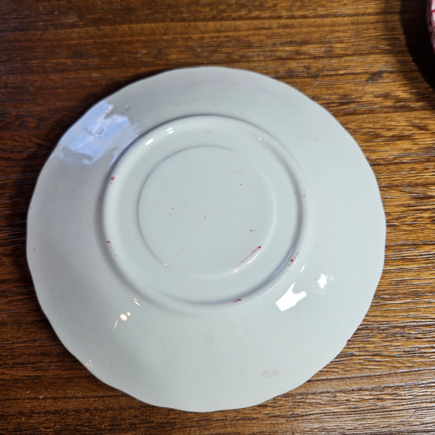 Blue Ridge Apple Saucers Set of 5