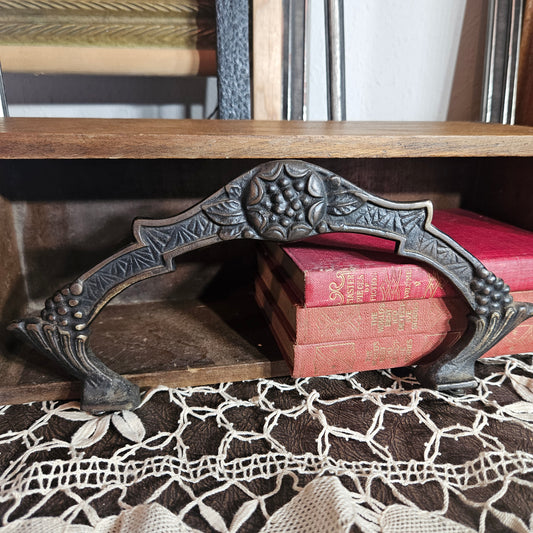 Ornate Cast Metal Drawer Pull Handle