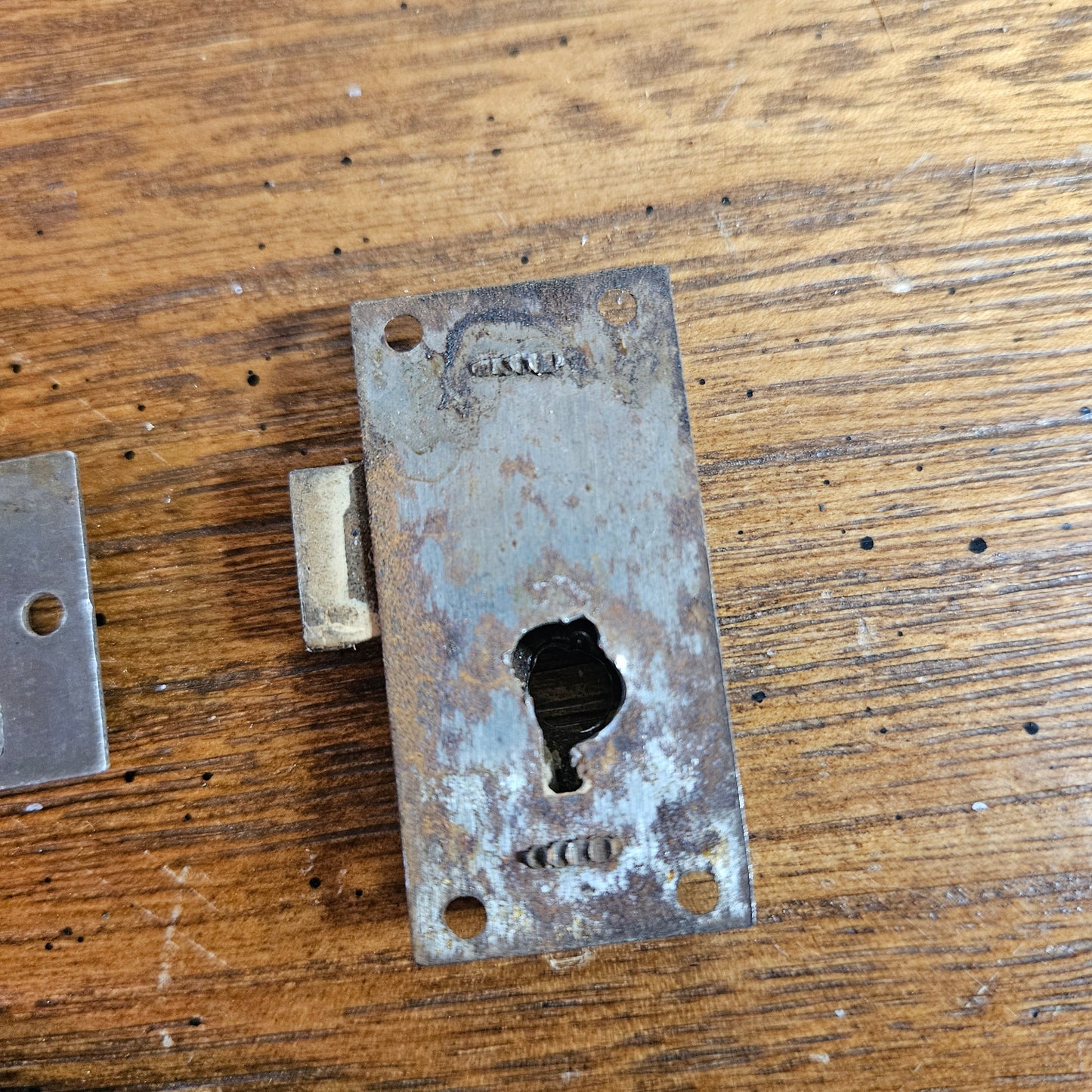 Vintage Cabinet Lock and Key Hardware Lot