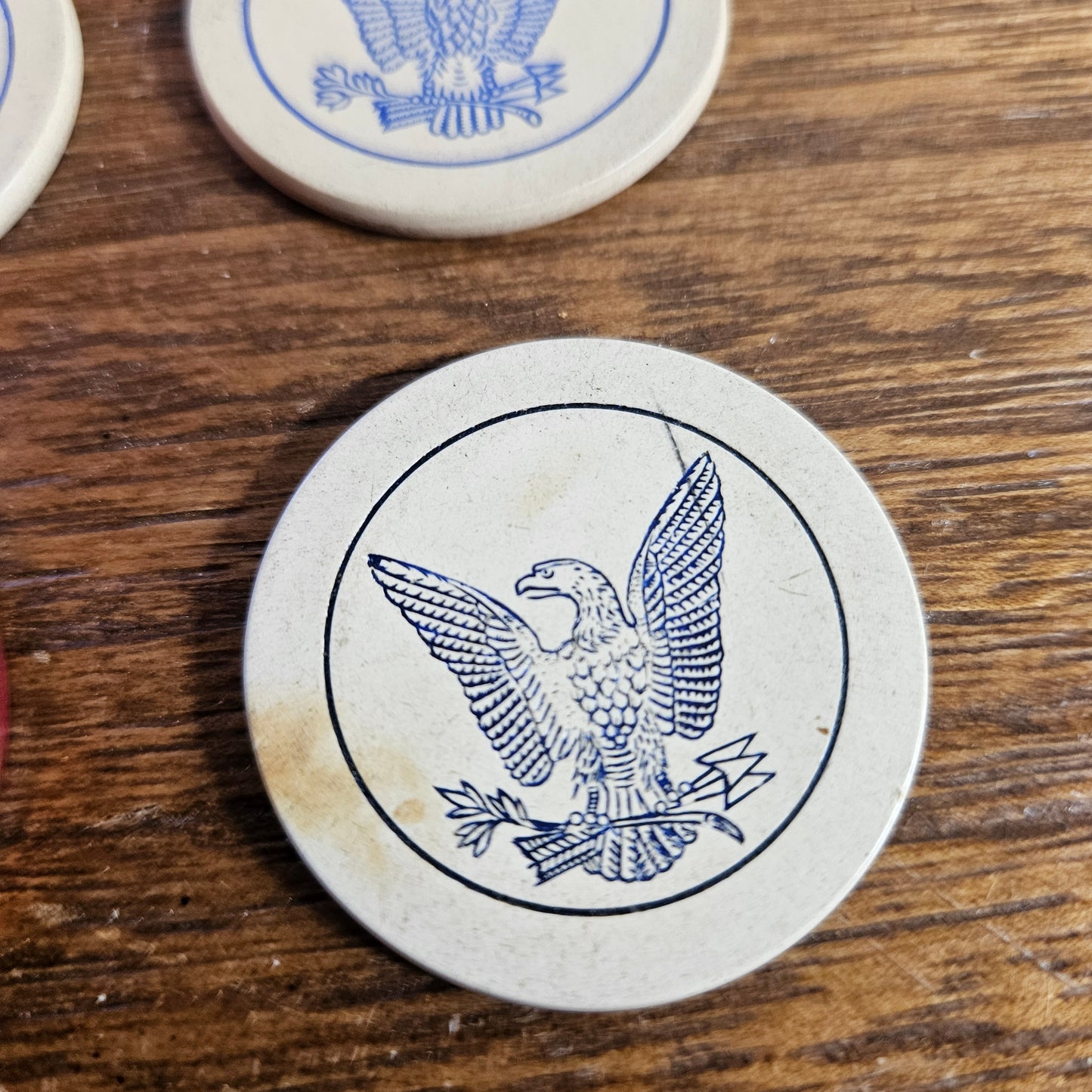 Vintage Eagle Game Tokens Lot