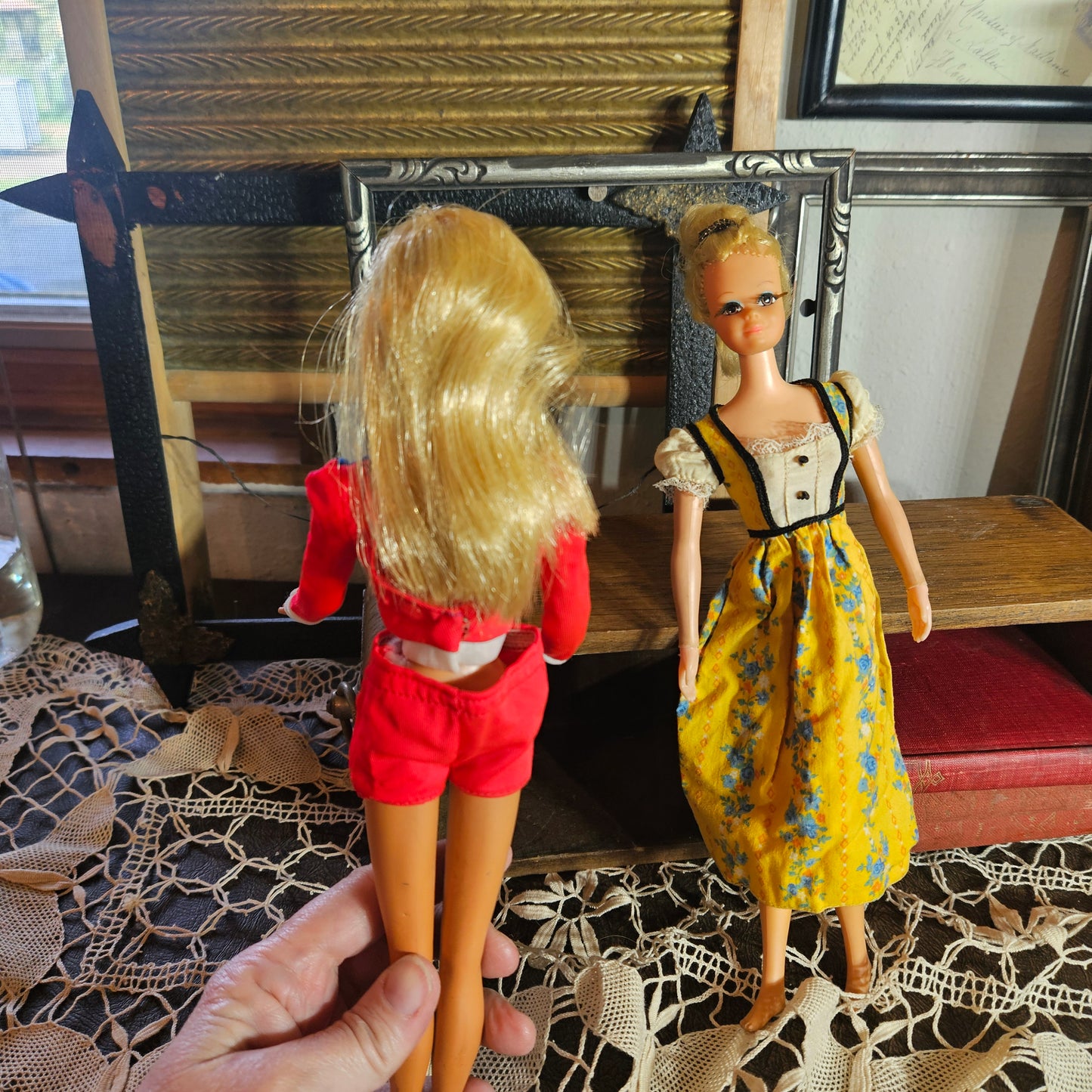 Vintage Mattel Barbie Doll Lot with Mod Era Clothing