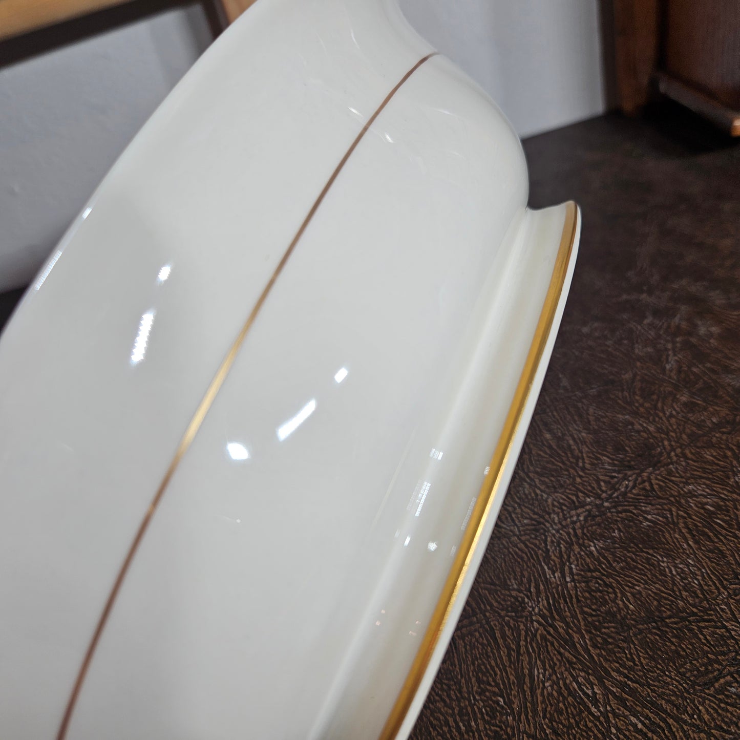 52-Piece Franciscan Beverly China Set with Gold Laurel Trim