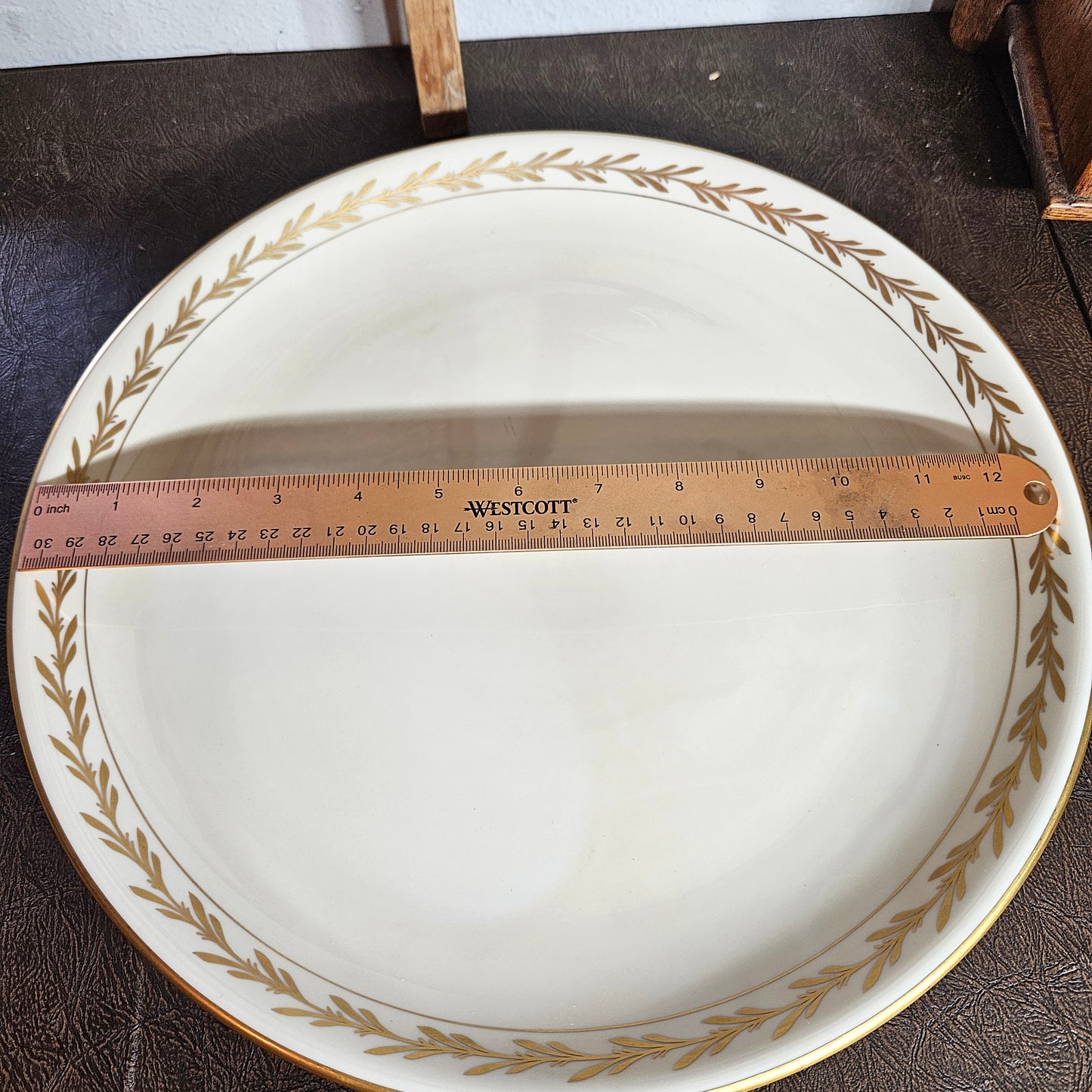 52-Piece Franciscan Beverly China Set with Gold Laurel Trim