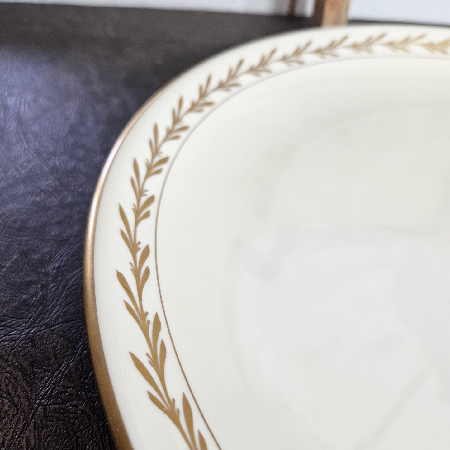 52-Piece Franciscan Beverly China Set with Gold Laurel Trim