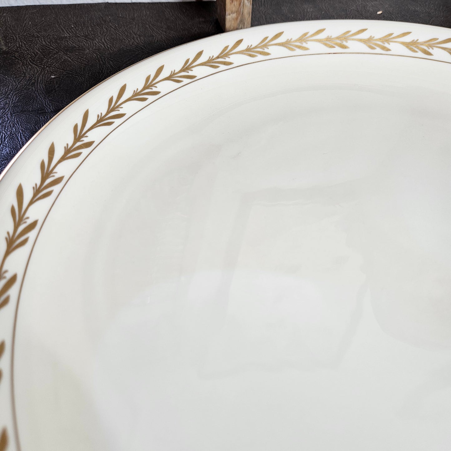 52-Piece Franciscan Beverly China Set with Gold Laurel Trim