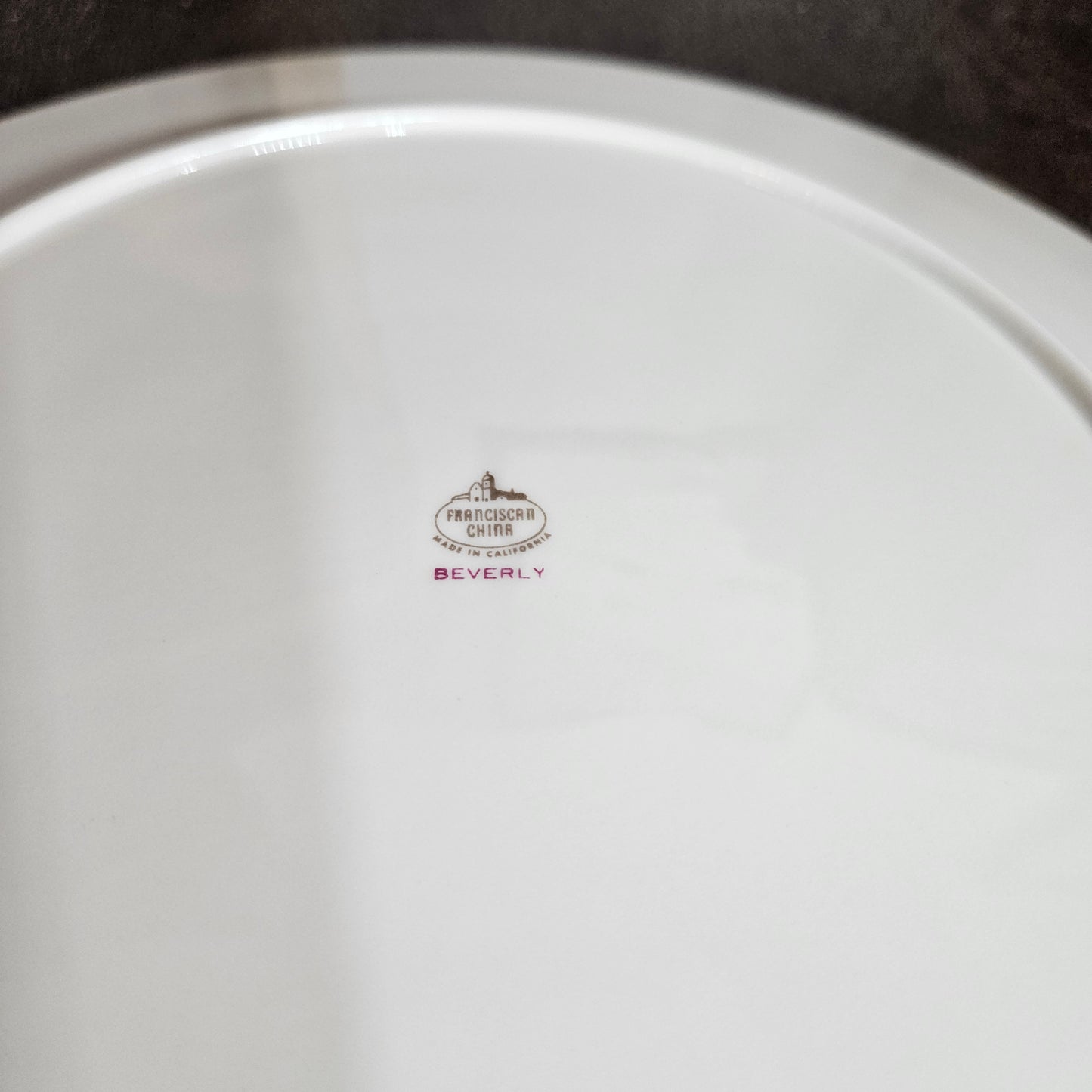 52-Piece Franciscan Beverly China Set with Gold Laurel Trim