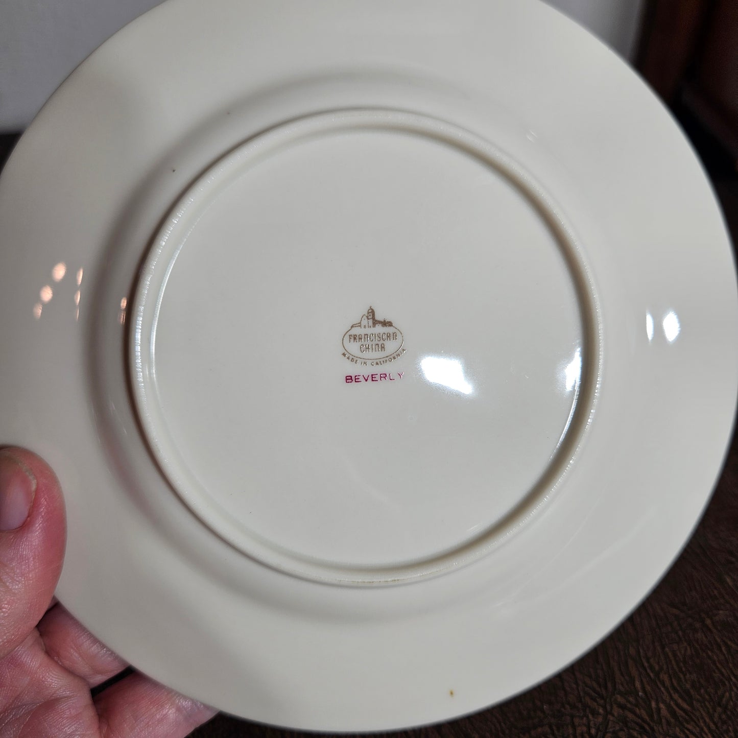 52-Piece Franciscan Beverly China Set with Gold Laurel Trim