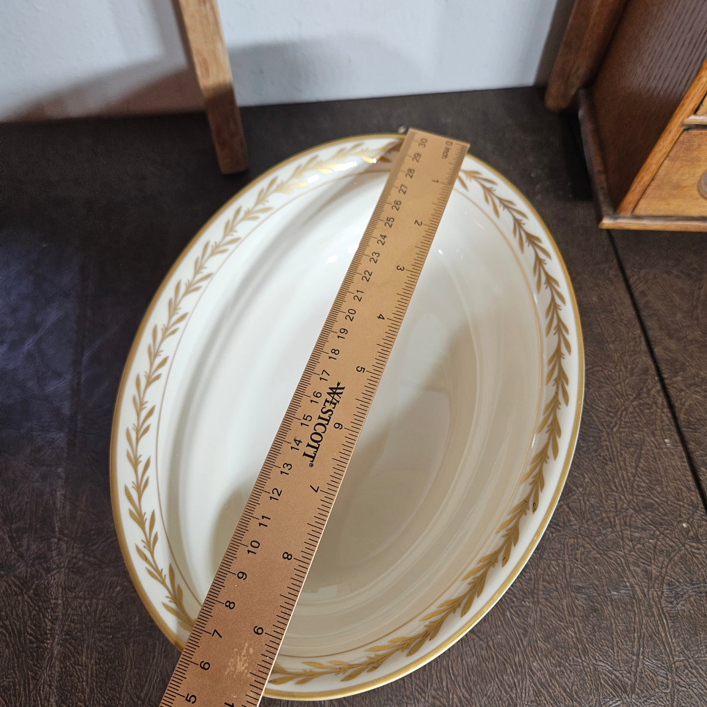 52-Piece Franciscan Beverly China Set with Gold Laurel Trim