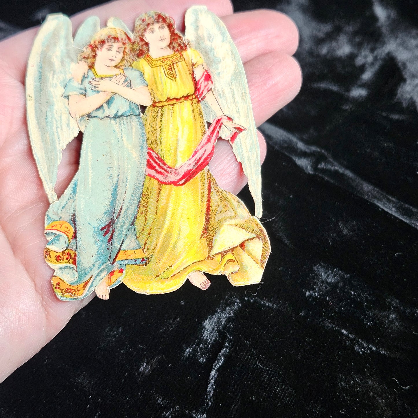 Lot of 14 Victorian Die Cut Scrap Ephemera Pieces
