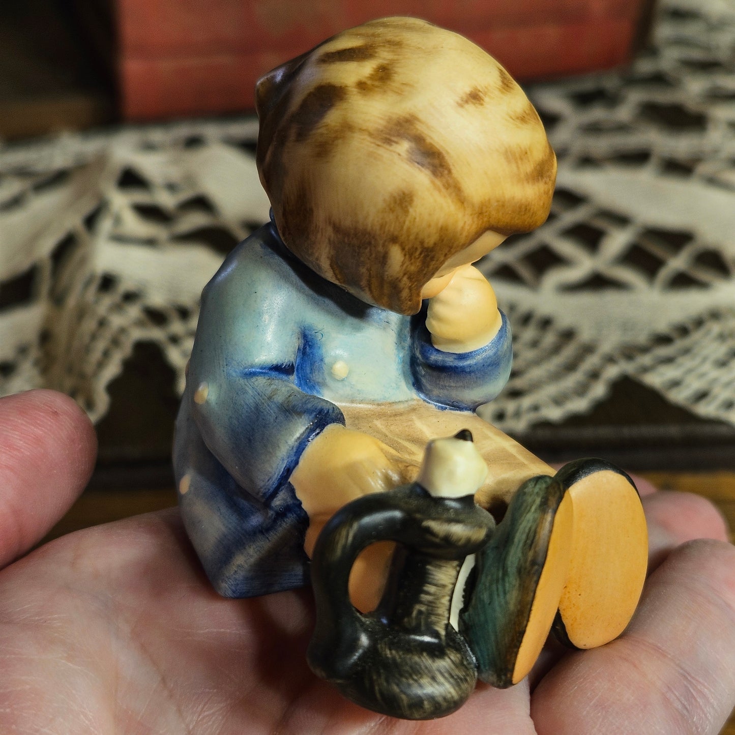 Vintage Hummel Nickerchen A Nap Hum 534 Boxed Figurine