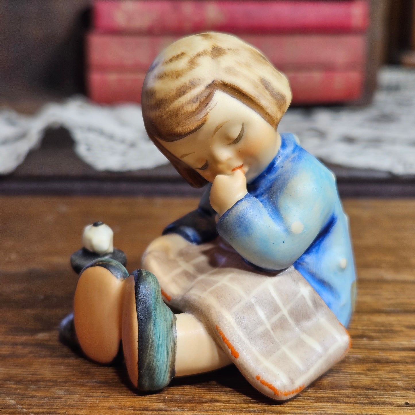 Vintage Hummel Nickerchen A Nap Hum 534 Boxed Figurine