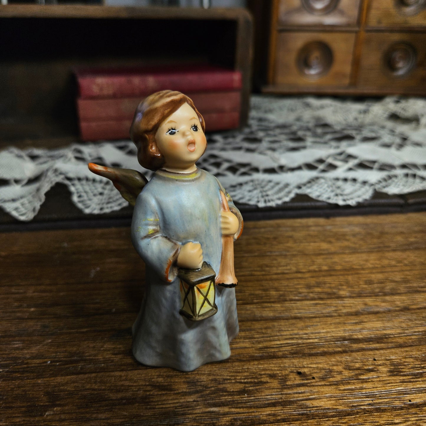 Vintage Hummel Hosianna Angel Hum 480 Boxed Figurine