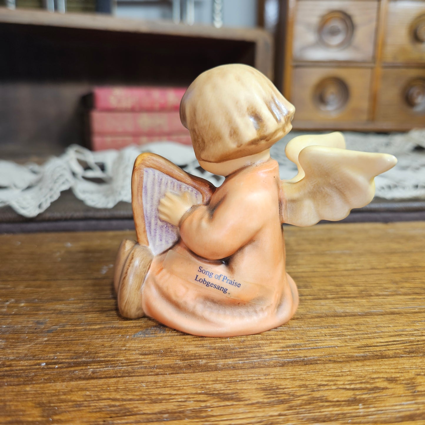 Hummel Song of Praise Angel Hum 454 Boxed Figurine
