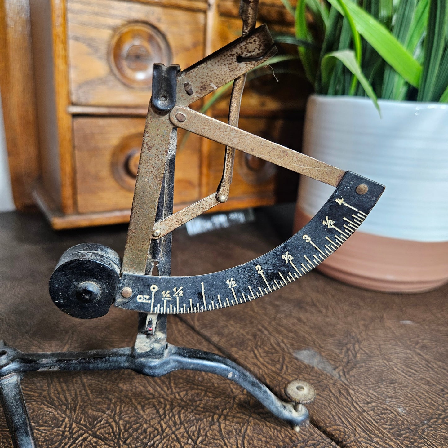 Antique West Germany Miniature Postal Scale
