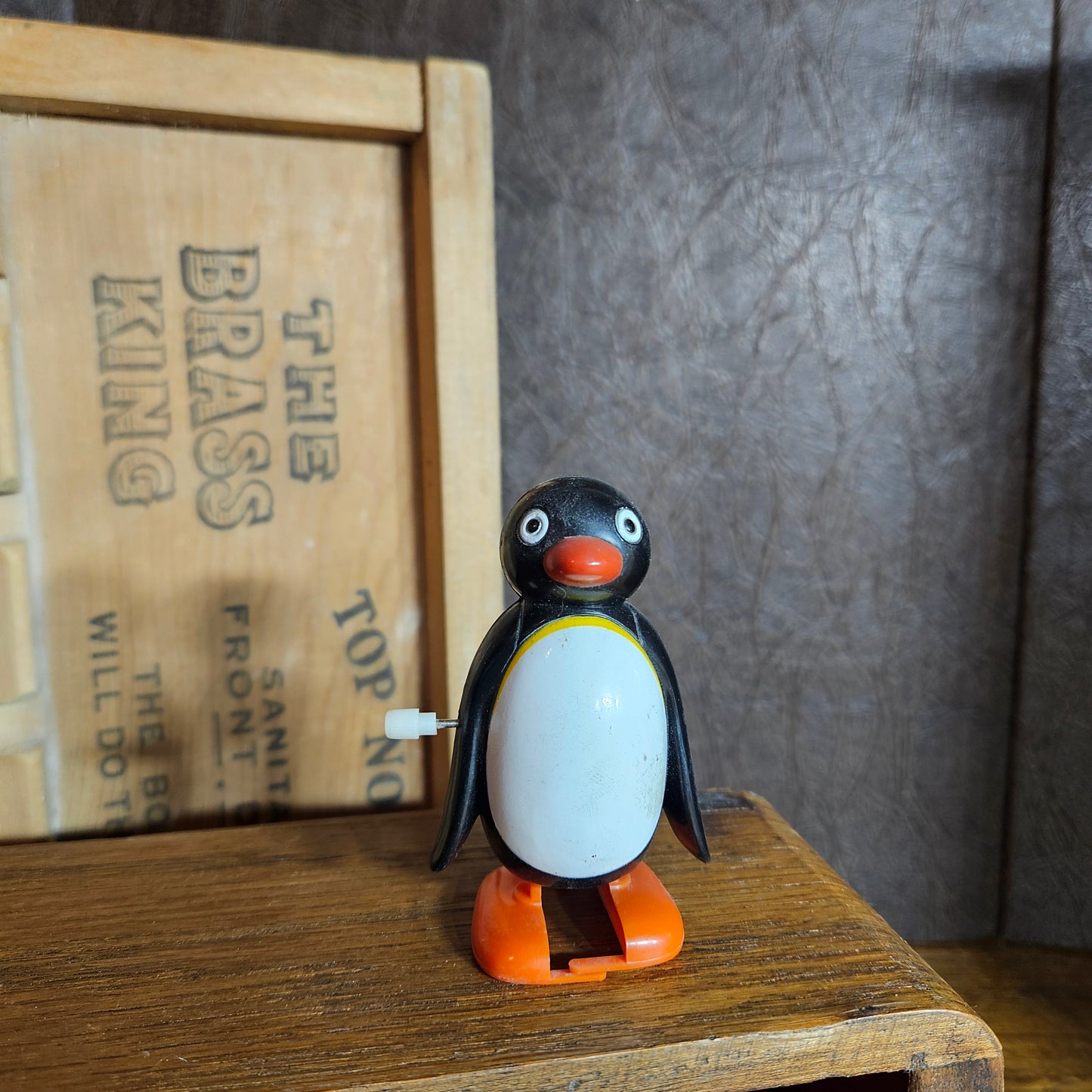 Vintage Wind-Up Penguin Toy