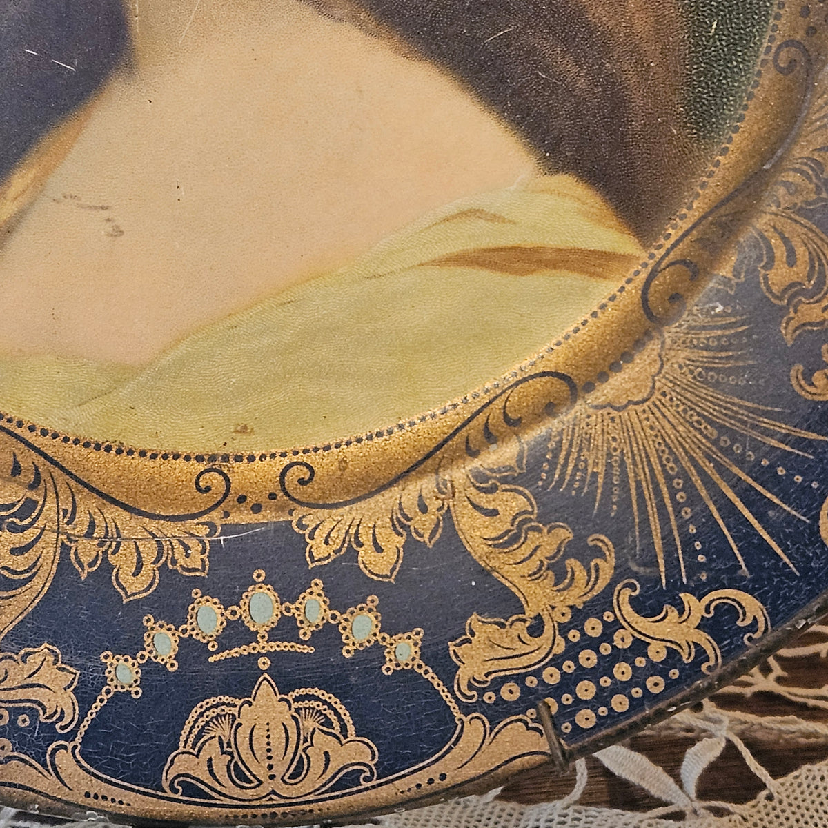 Vienna Art Plates 1905 Portrait Decorative Plate