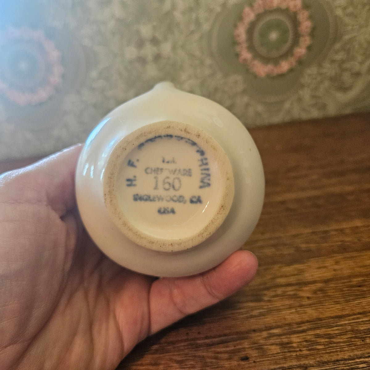 Shenango China Restaurant Ware Creamer #160