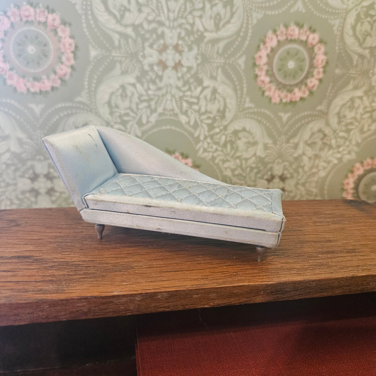 Blue Chaise Dollhouse Lounge