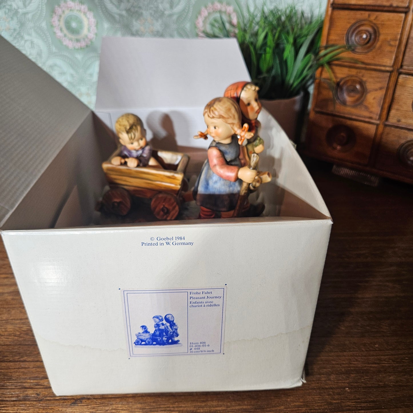 Goebel Hummel Pleasant Journey Hum 406 with Box