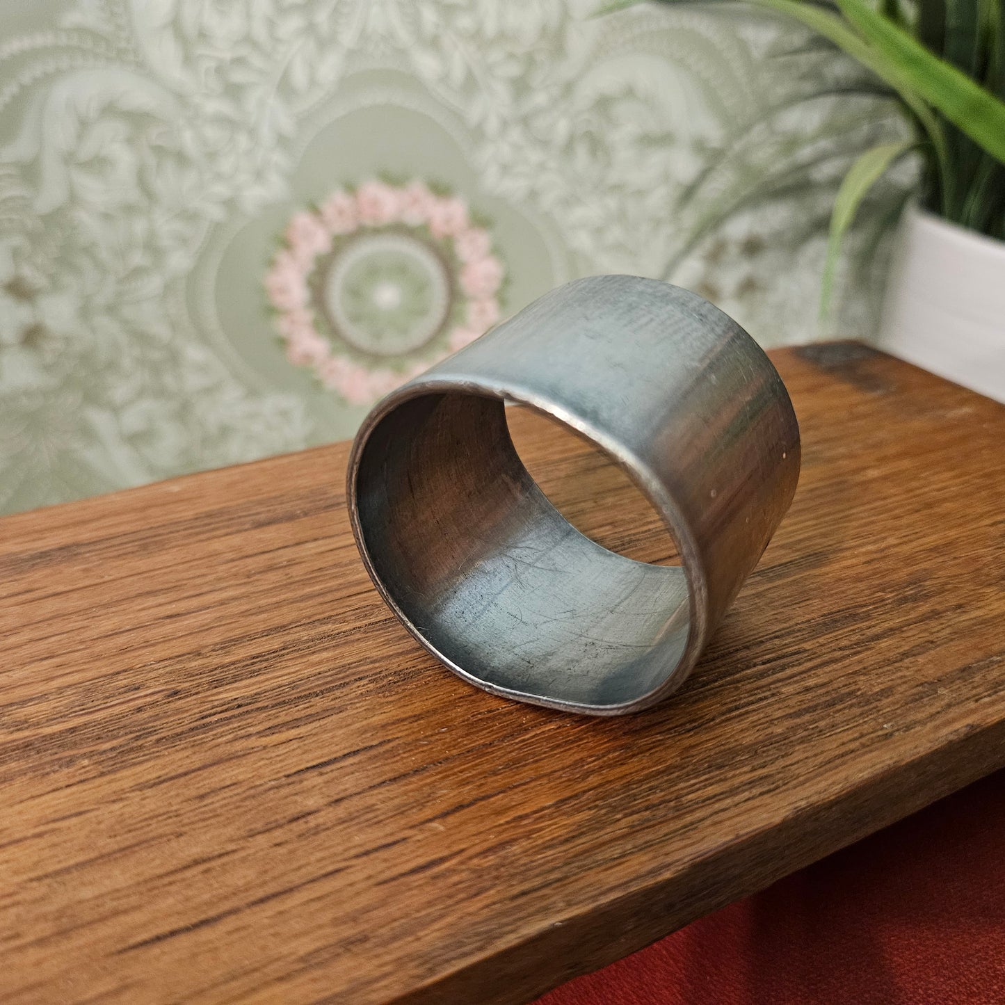 “Mother” Engraved Silver-Tone Napkin Ring