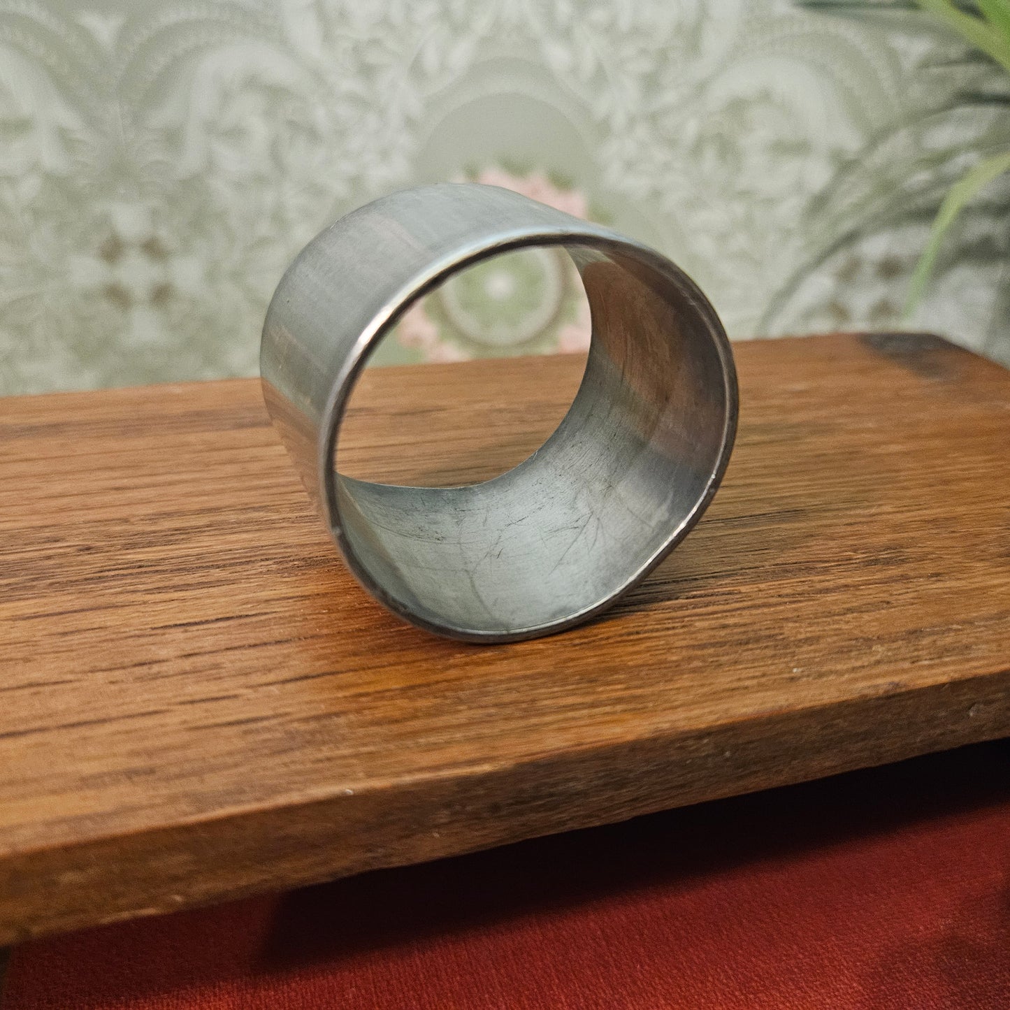 “Mother” Engraved Silver-Tone Napkin Ring