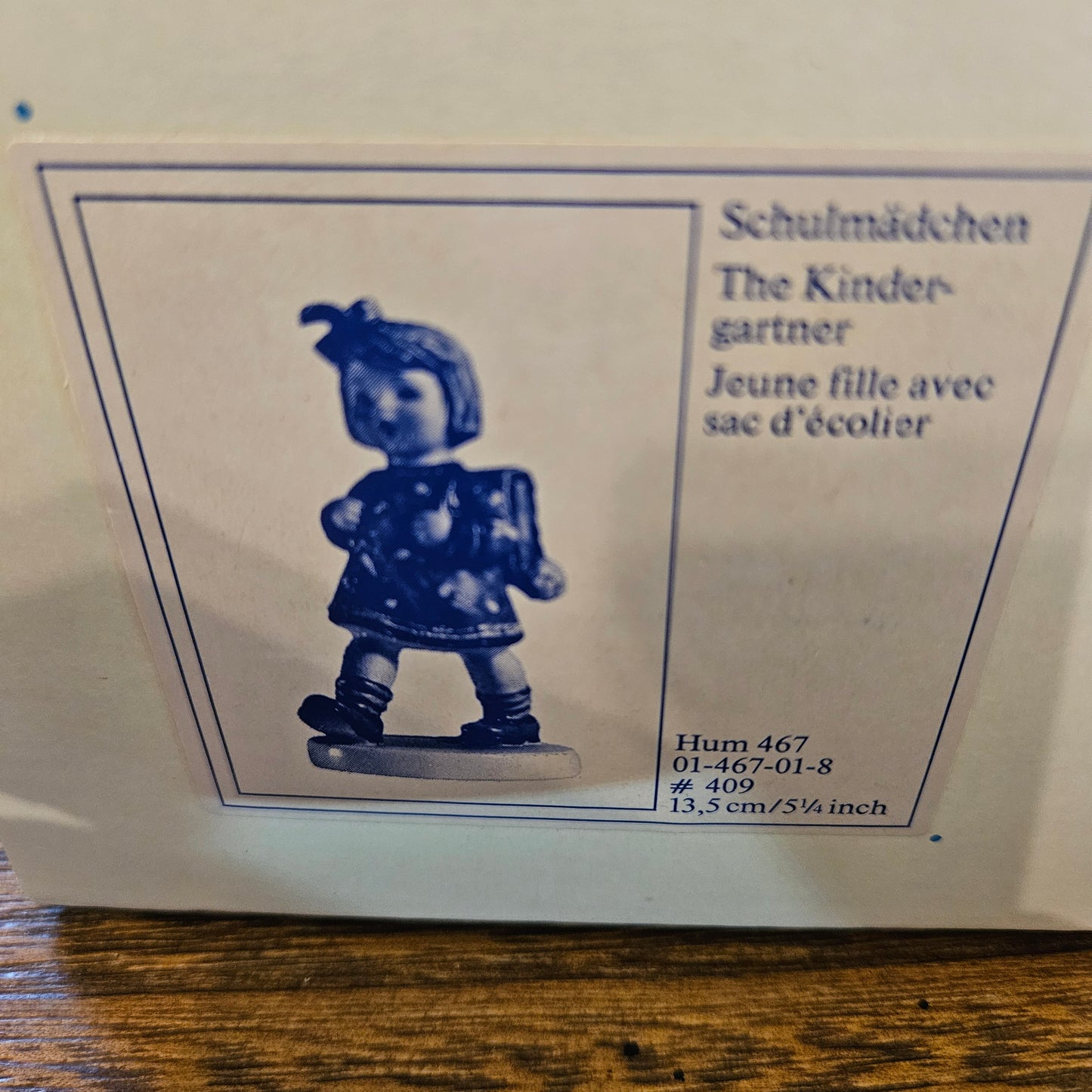 Goebel Hummel The Kindergartner HUM 467 with Box
