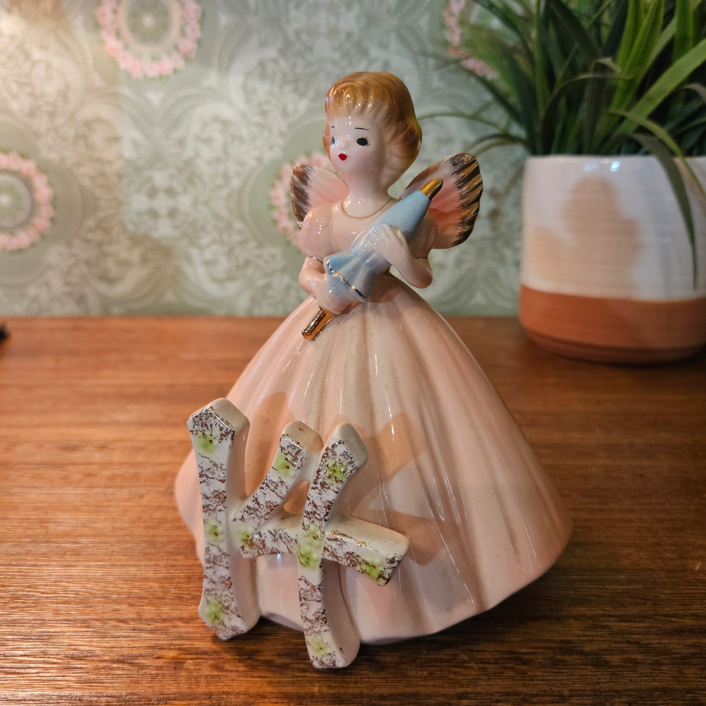 Josef Originals 14th Birthday Angel with Umbrella