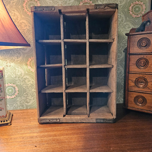 Hess Bottling Polson Montana Wooden Soda Crate