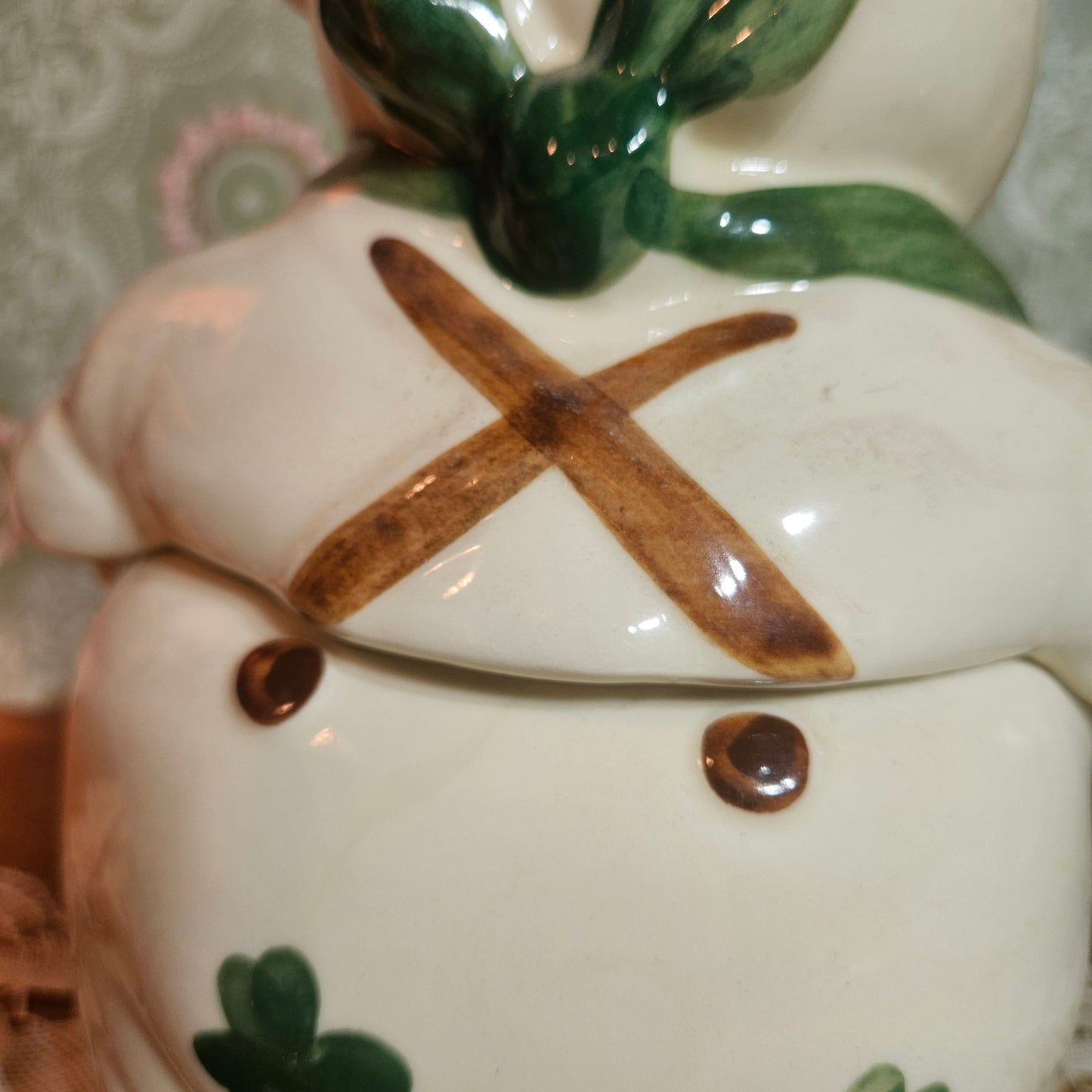 Vintage Irish Pig Cookie Jars Pair