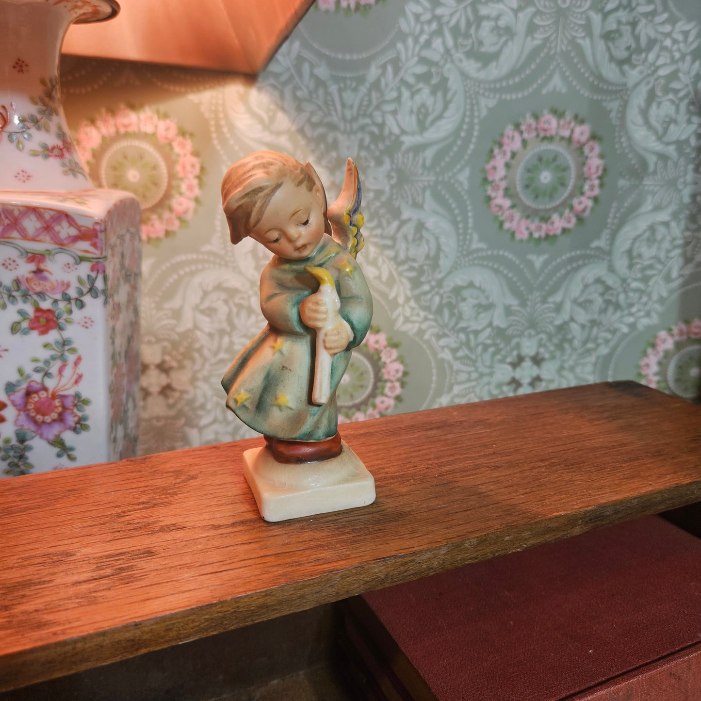 Early Hummel TMK1 Heavenly Angel Candle Figurine