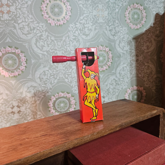 1928 Kirchhof Clown Crank Tin Toy Working