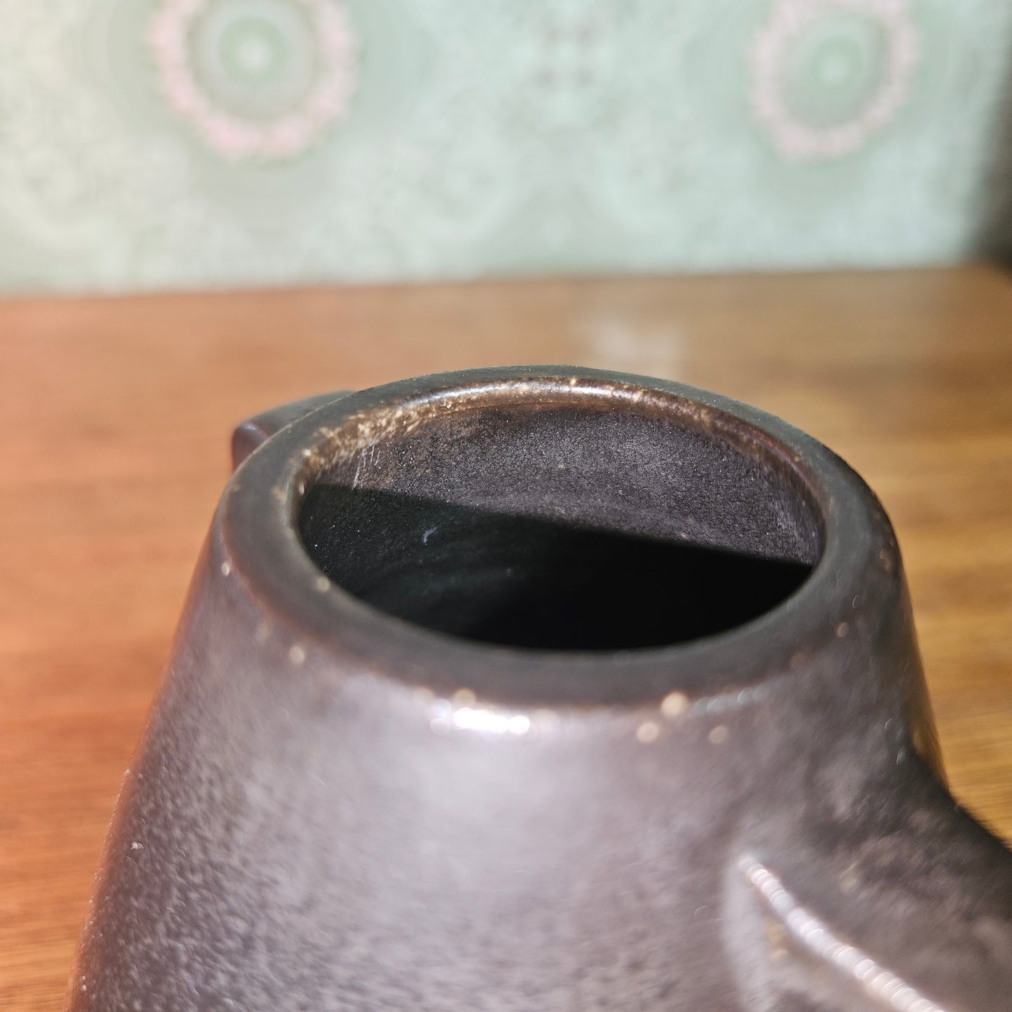 1913 Rookwood Pottery Matte Black Vase Shape 2881