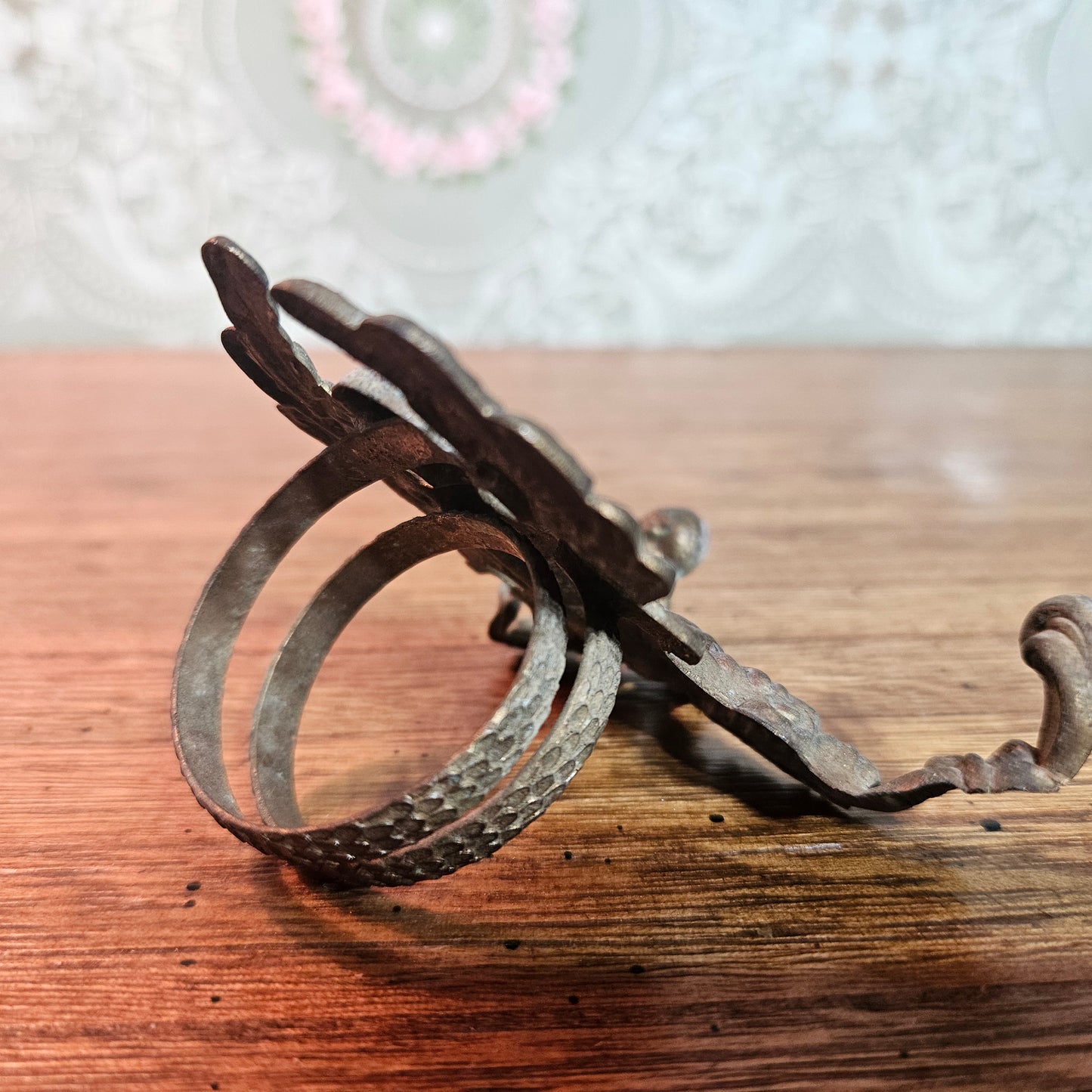 Antique Cherub Double Figural Napkin Ring