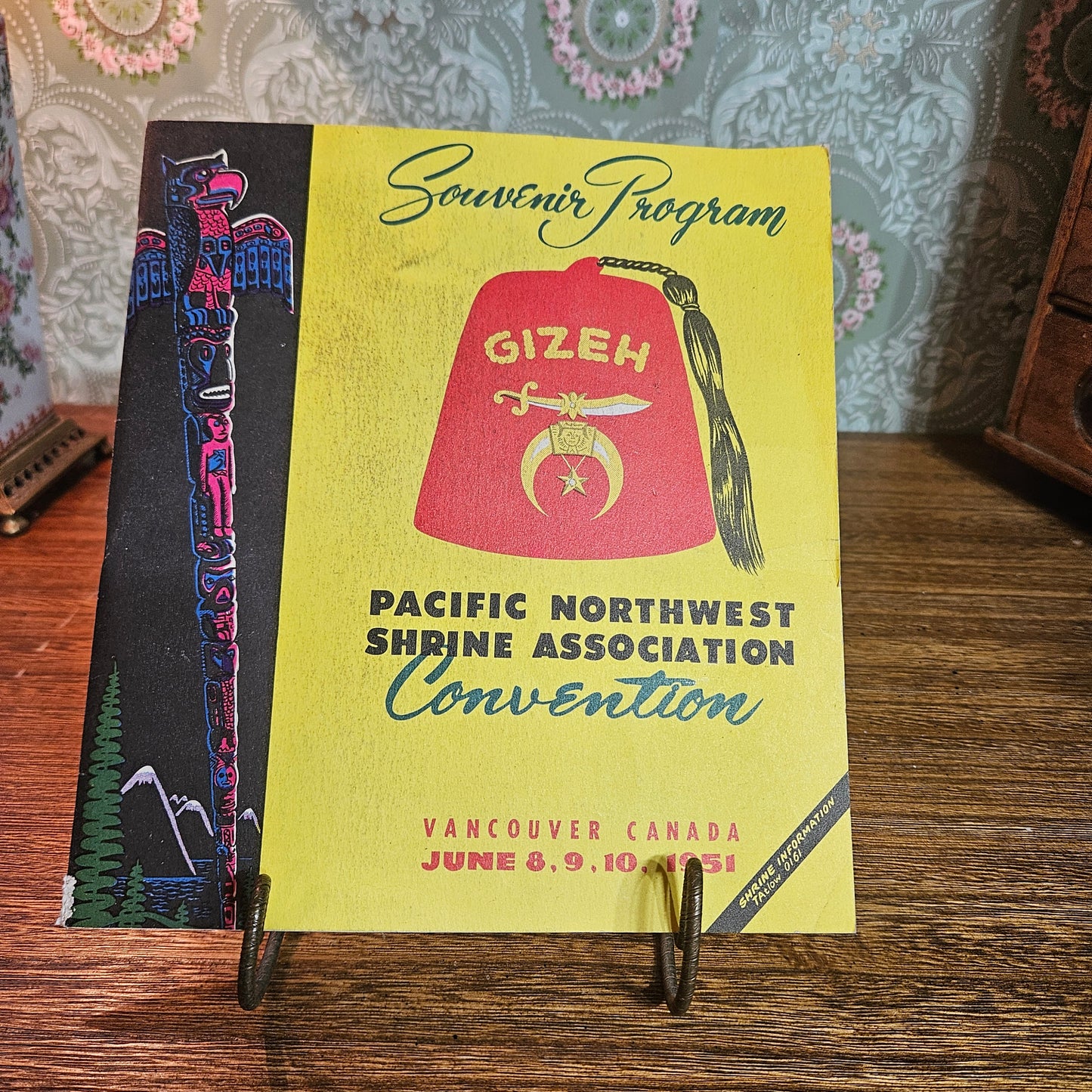 1951 Pacific Northwest Shrine Convention Souvenir Program