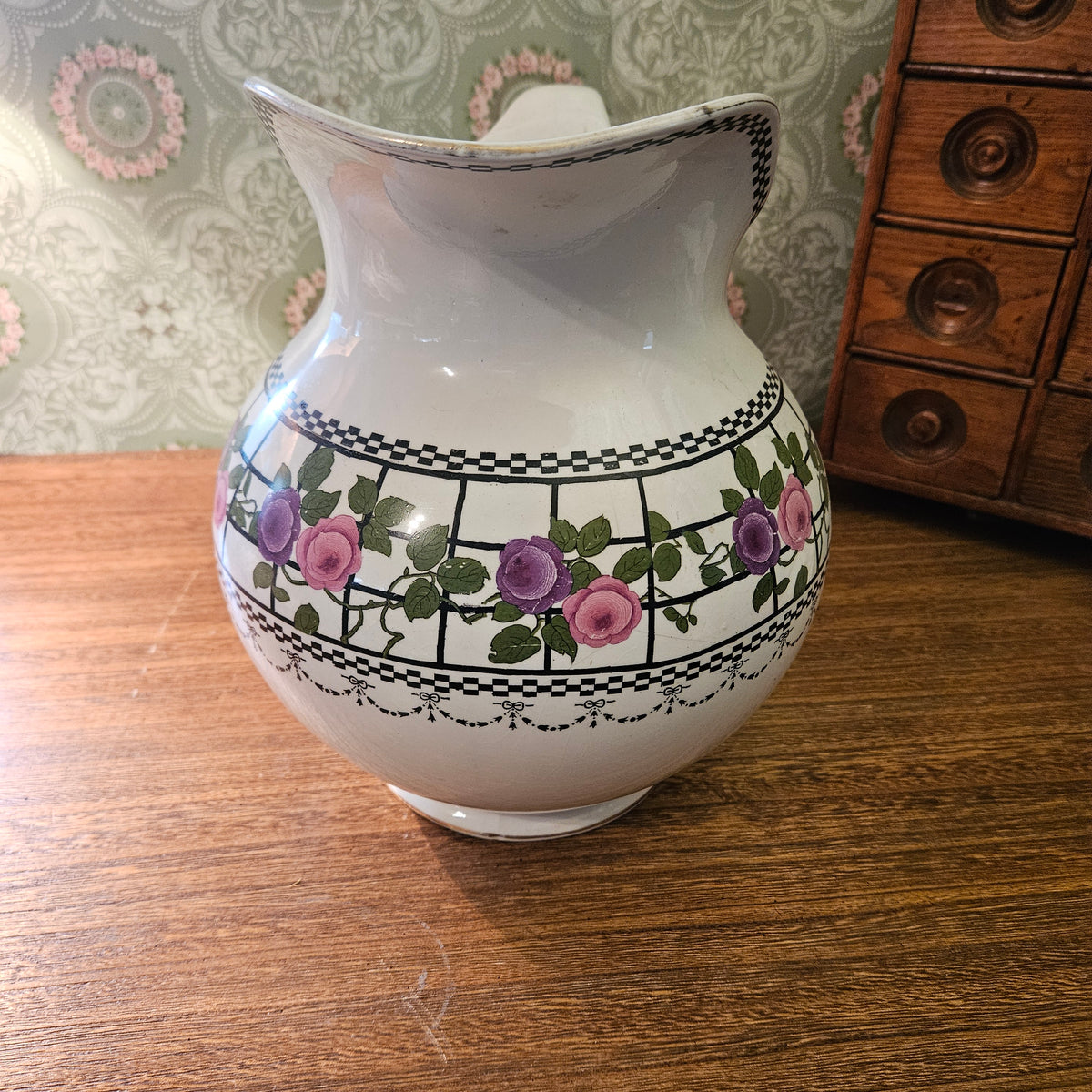 Wedgwood & Co Imperial Porcelain Wash Basin & Pitcher