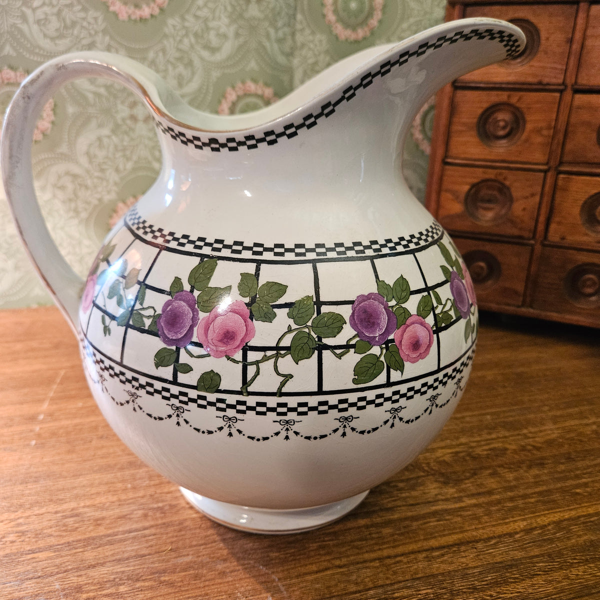 Wedgwood & Co Imperial Porcelain Wash Basin & Pitcher