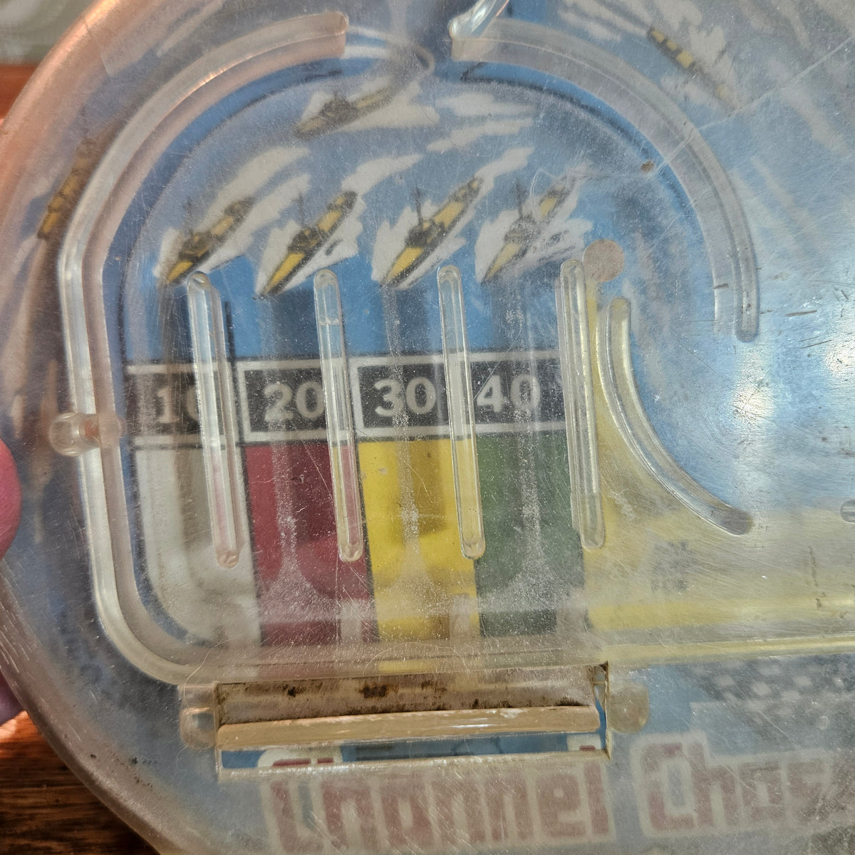 Marx Mar Channel Chase Bagatelle Pinball Game