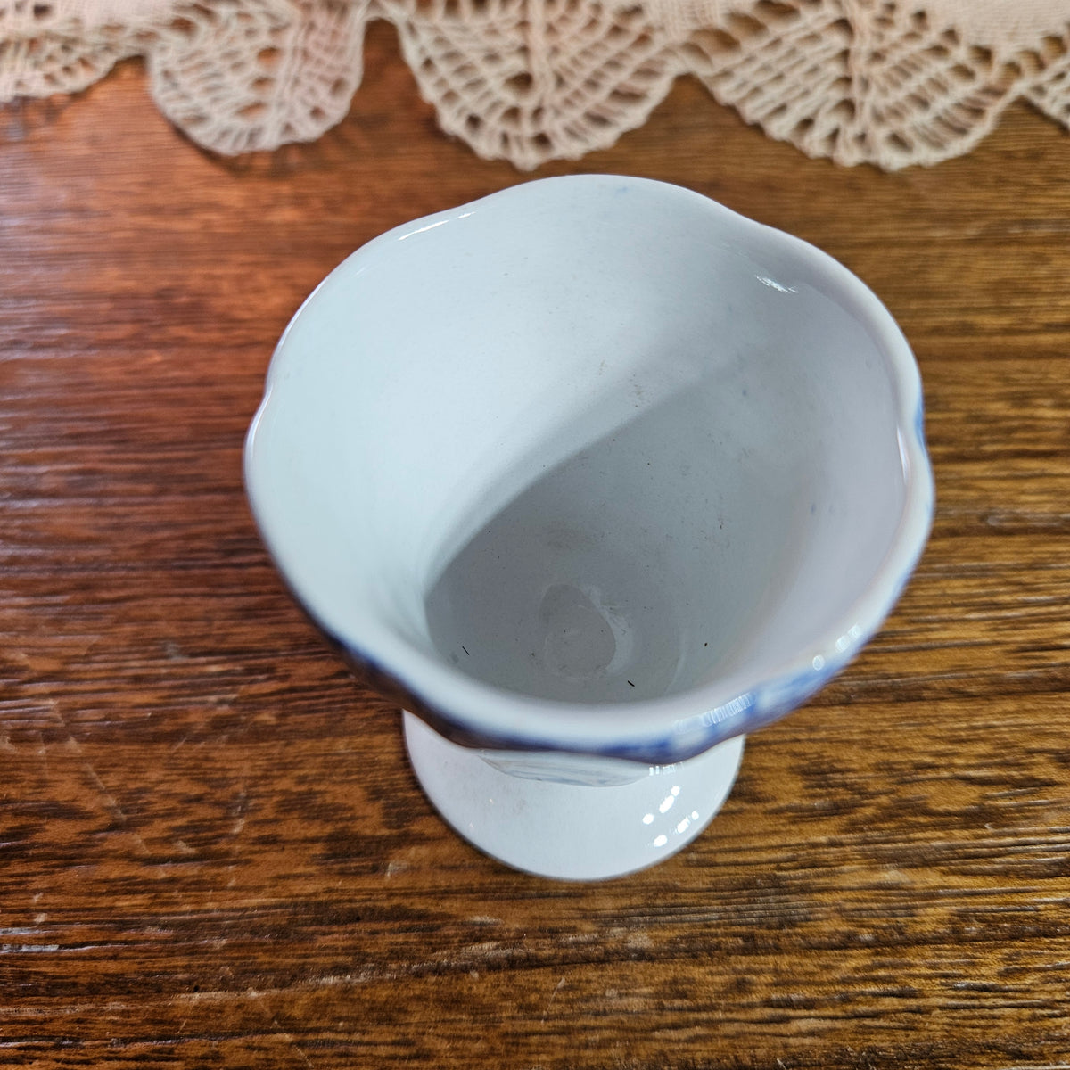Spode Camilla Blue Copeland England Vintage Egg Cup