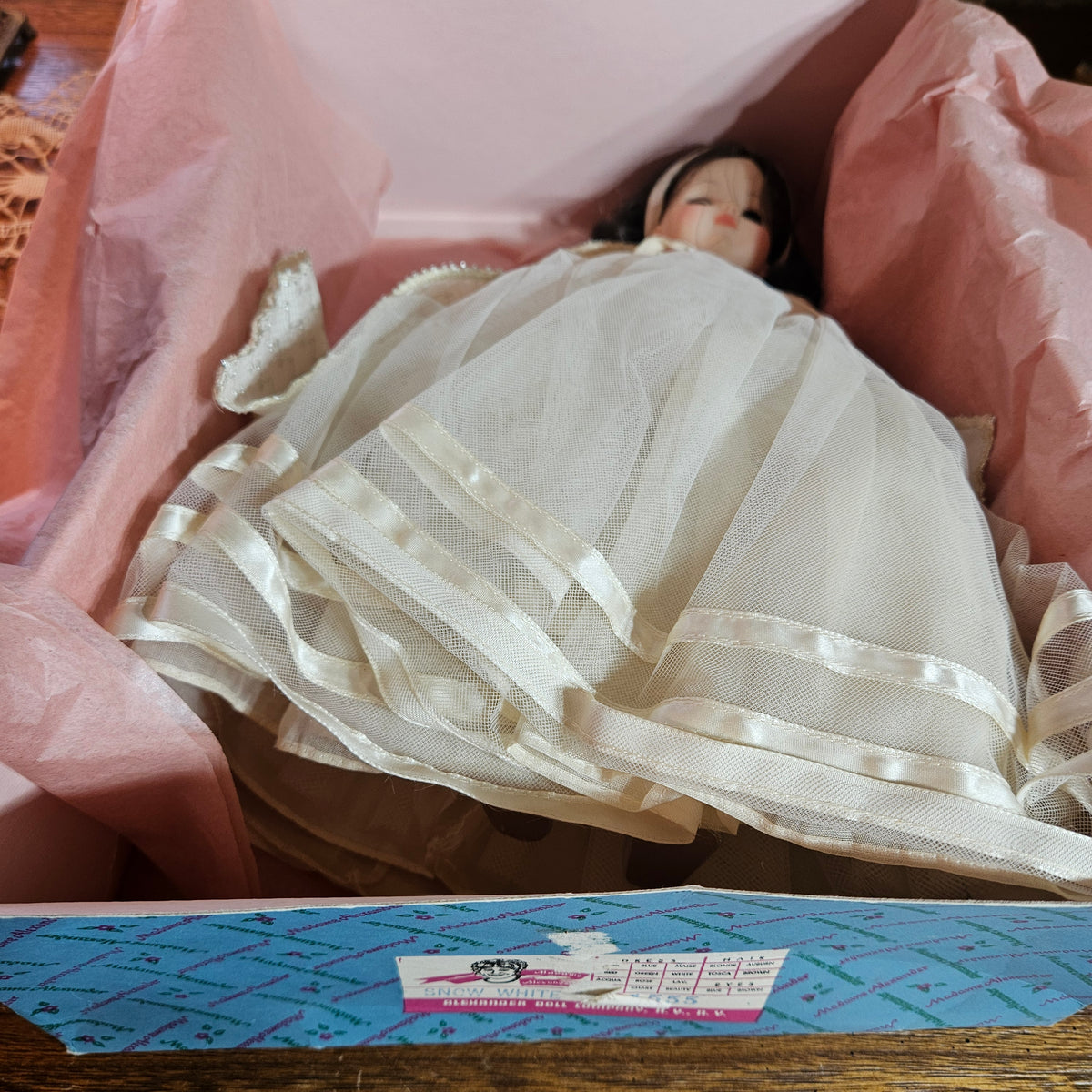 Madame Alexander Snow White Doll in Original Box