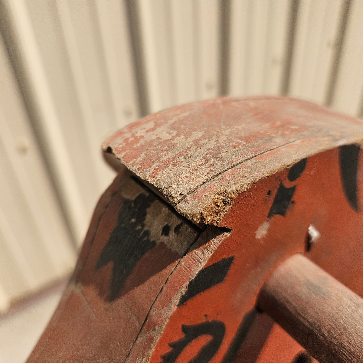 The Wonder Horse  1950's Wooden Spring Rocking Horse