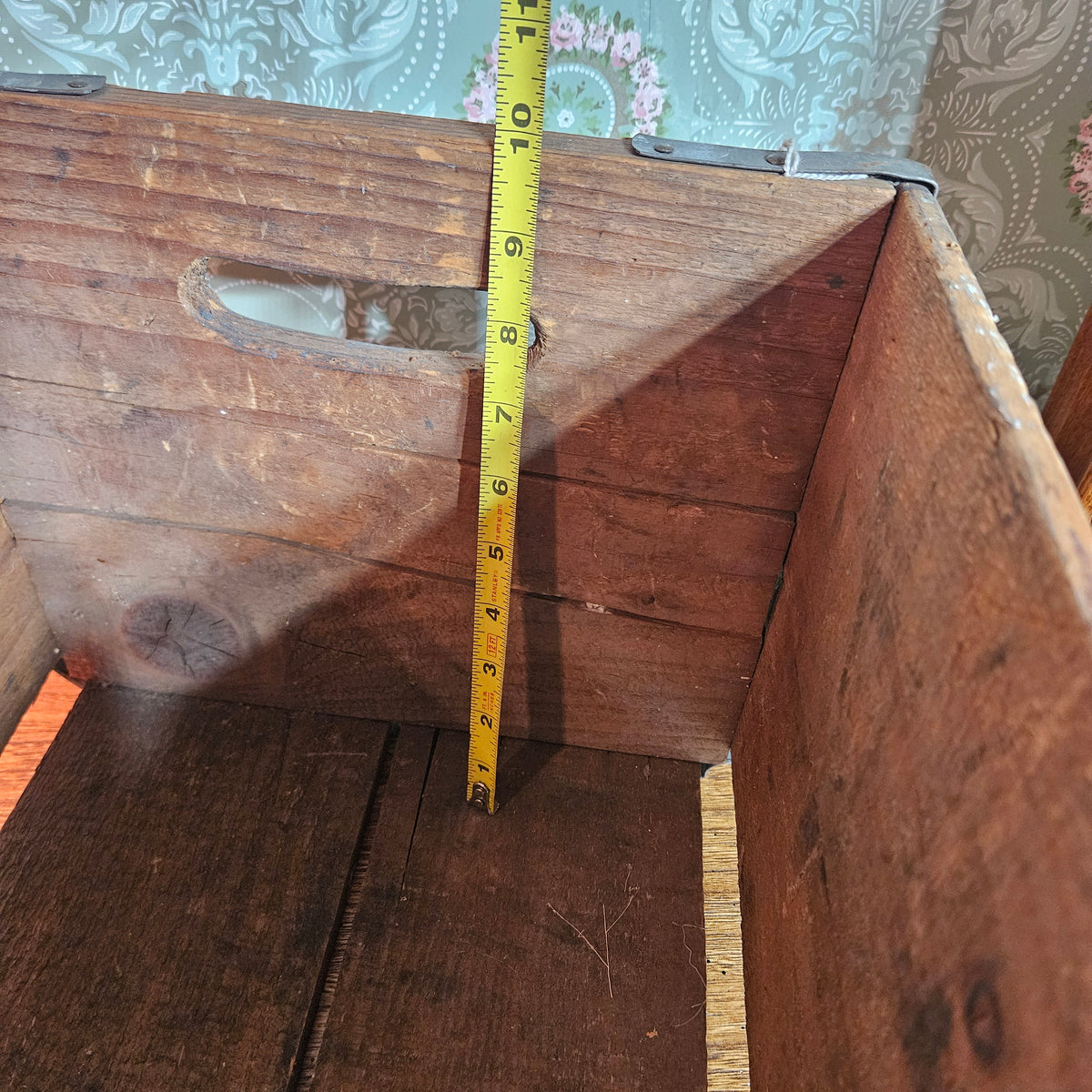 Pepsi-Cola Wooden Advertising Crate