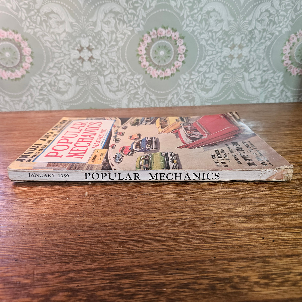 Popular Mechanics January 1959 Annual Auto Section Magazine
