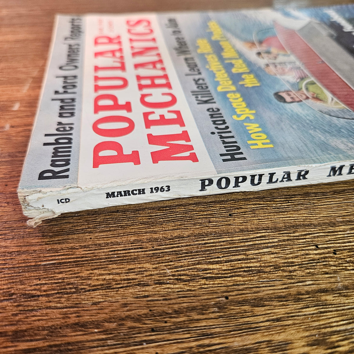 Popular Mechanics March 1963 Vintage Boating & Space Magazine