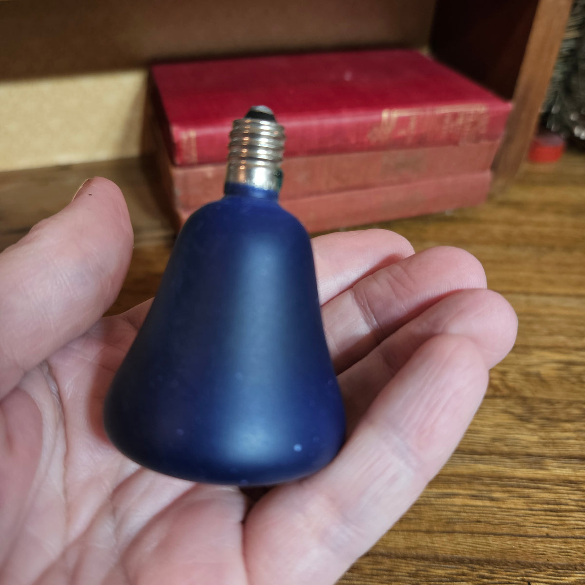 Set of 3 Vintage Figural Christmas Light Bulbs Untested
