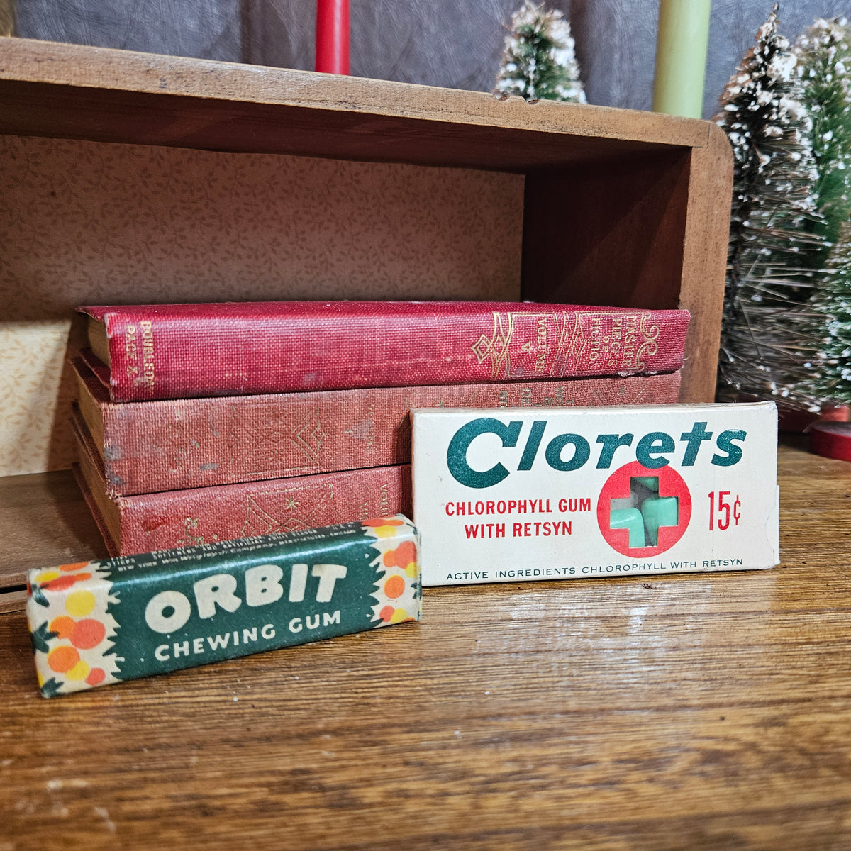 Clorets and Orbit Chewing Gum Packages Advertising Lot