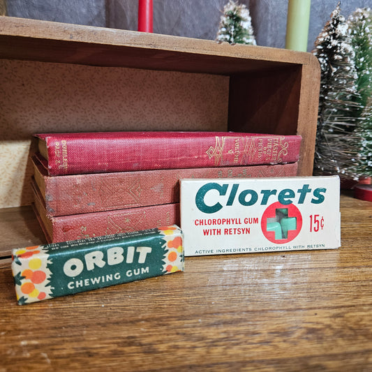 Clorets and Orbit Chewing Gum Packages Advertising Lot