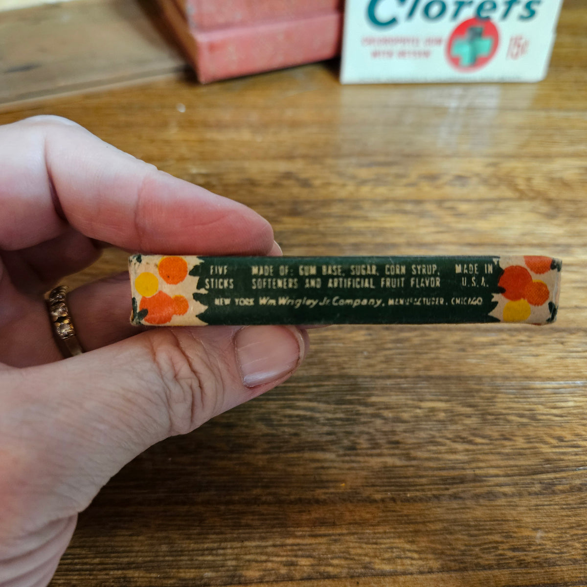 Clorets and Orbit Chewing Gum Packages Advertising Lot
