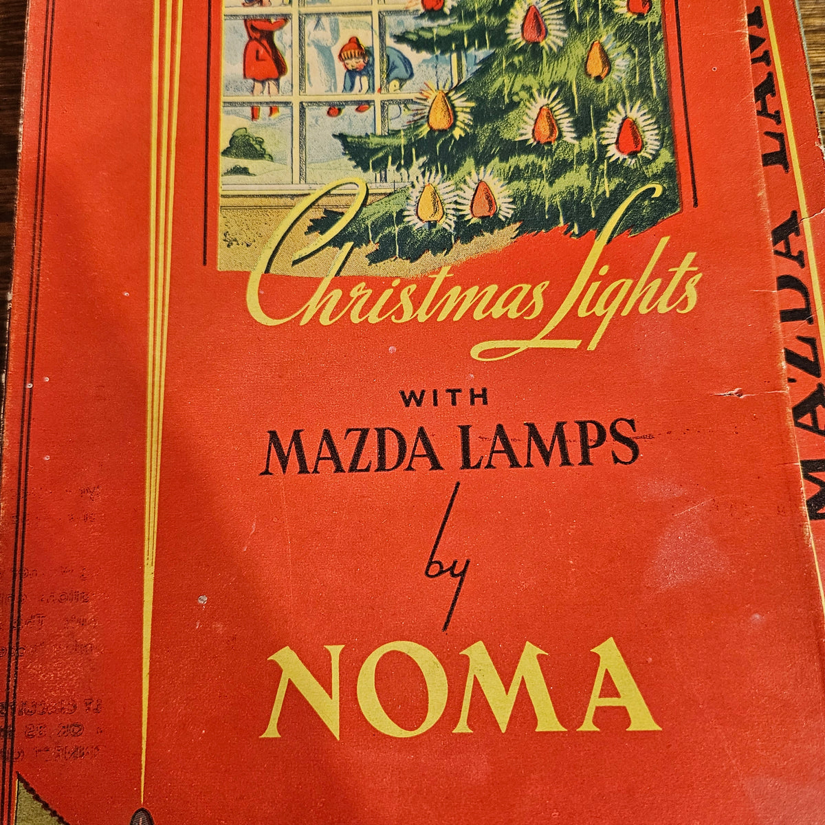 NOMA Mazda Christmas Lights Cat. 3010 Original Box